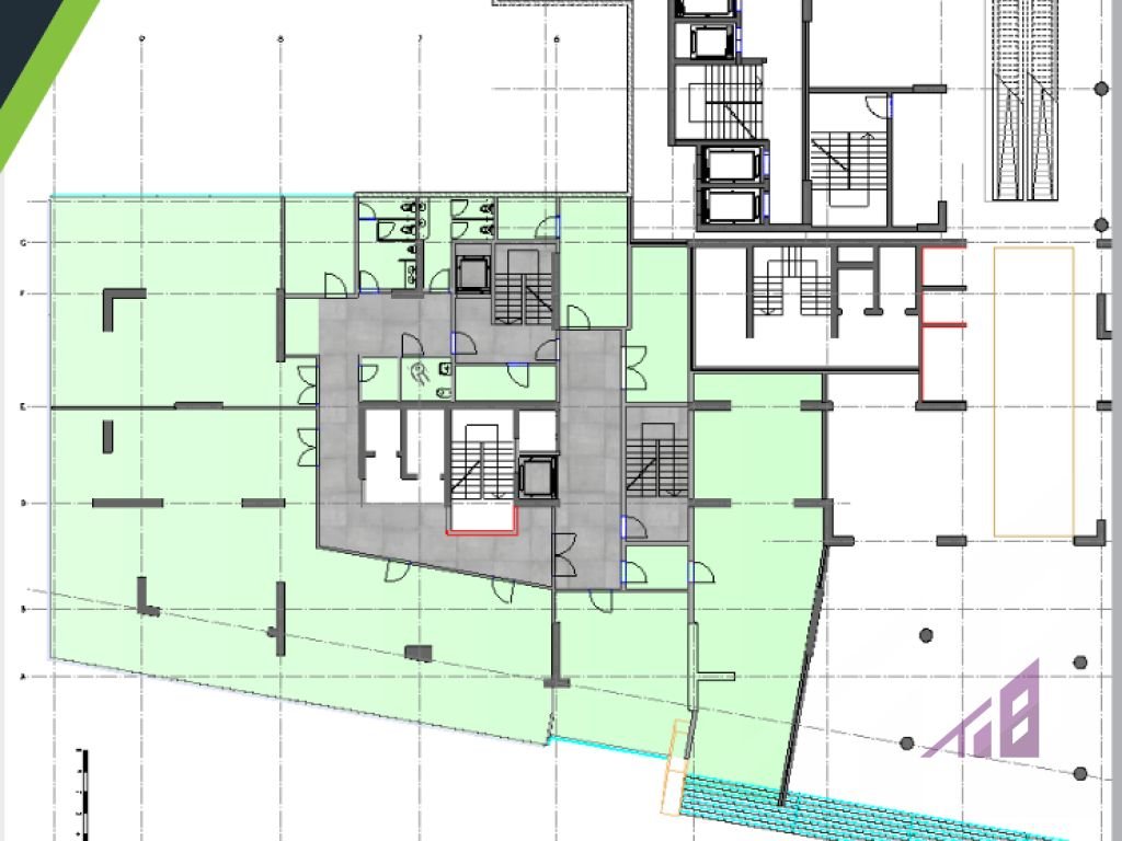 Objekt me qira 2360m2 në Qendër